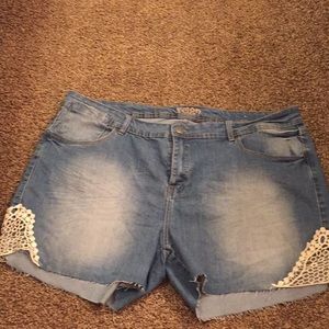 Jean shorts